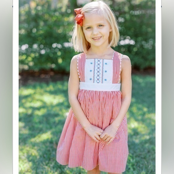 The Proper Peony Other - The Proper Peony Red White and Blue Dress Size 7